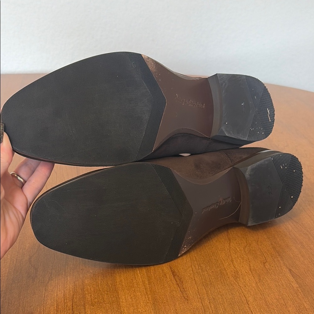 Wolf & Shepherd Men's Dark Brown Suede Chelsea Boots - Picture 3 of 4